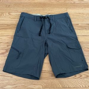 Patagonia Men’s Worn Wear MOC Hybrid  Shorts Grey Size 33